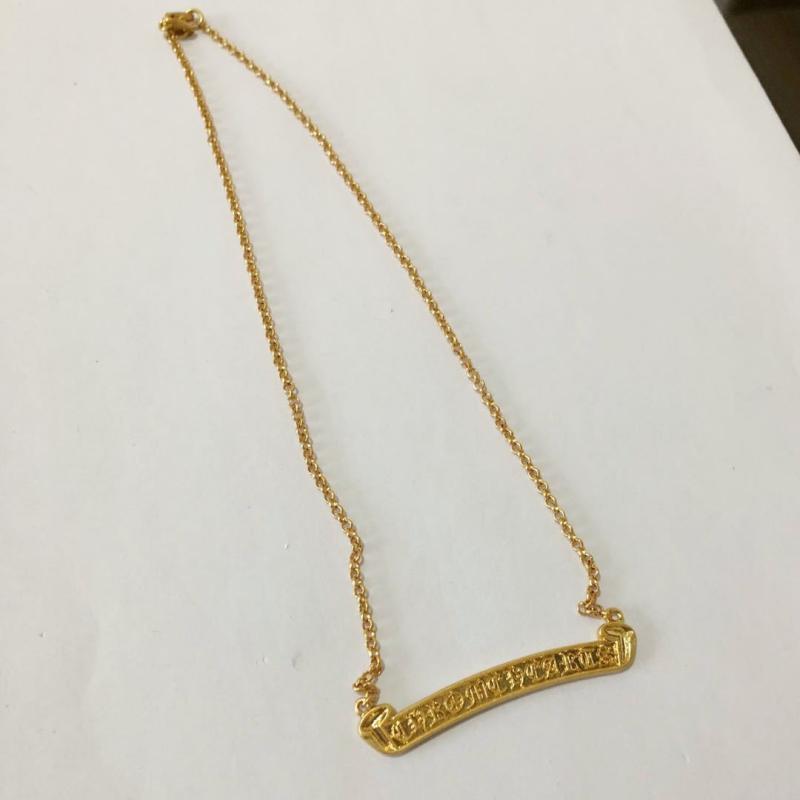 18K Yellow Gold Tubogas Pendant Necklace  |  Womens Necklaces Jewelry Necklaces