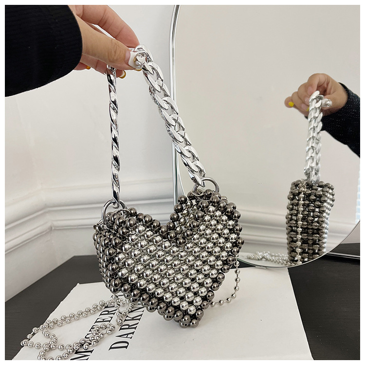 1969 Moon Strass Filet Shoulder Bag  |  Womens Shoulder Bags Handbags Shoulder Bags