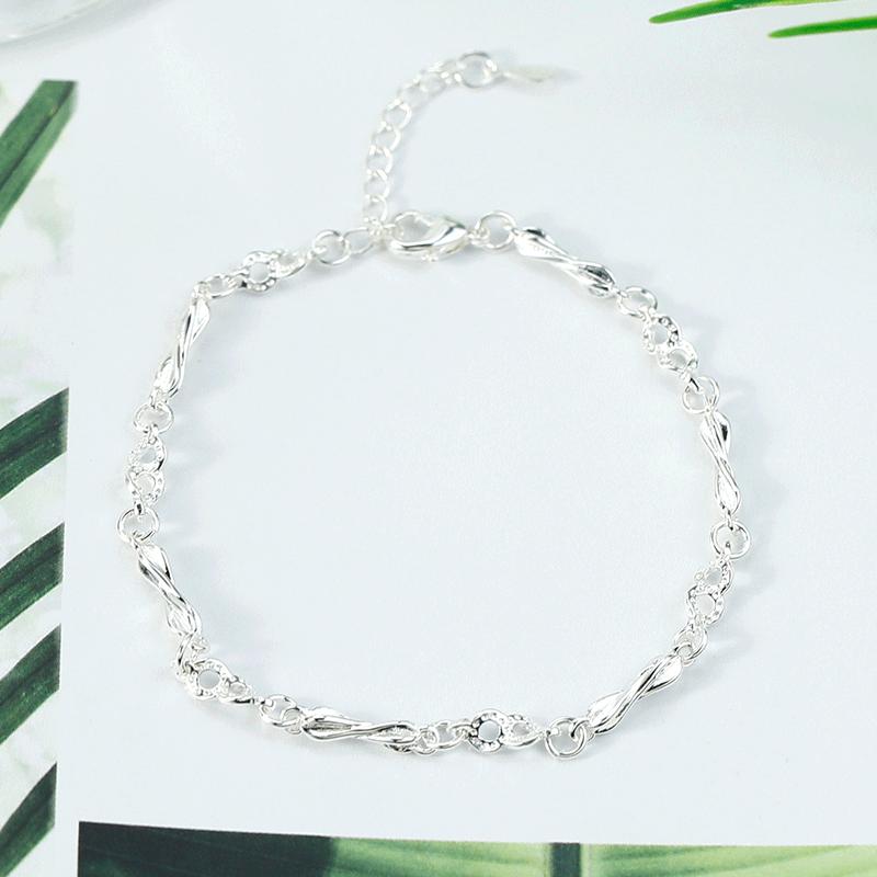 3.4Mm Paveflex 18K White Gold Bracelet With Diamonds  |  Womens Bracelets Bracelets Bracelets