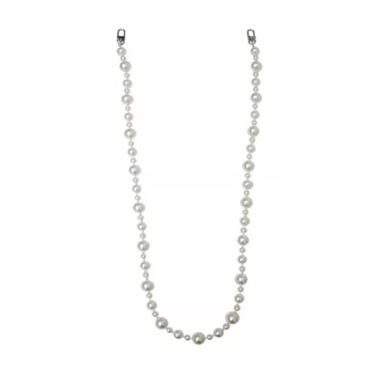 Akoya Pearl Necklace With Pear Diamond  |  Womens Diamonds Diamonds Diamonds