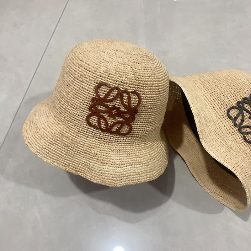 Anagram Raffia Bucket Hat  |  Womens Hats Accessories Hats