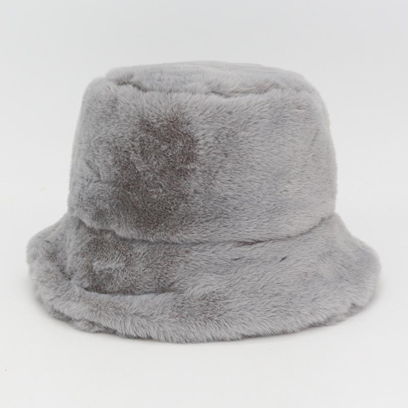 Anya Faux Fur Bucket Hat  |  Womens Hats Accessories BLUE