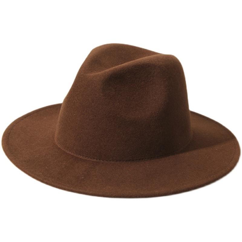 Blaine Wool Fedora Hat  |  Womens Hats Accessories Camel