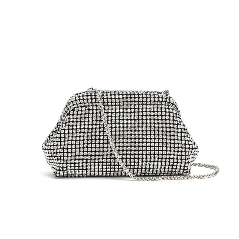 Brooke Crystal Chainmail Frame Clutch  |  Womens Clutches & Pouches Clutches & Pouches Clutches & Pouches