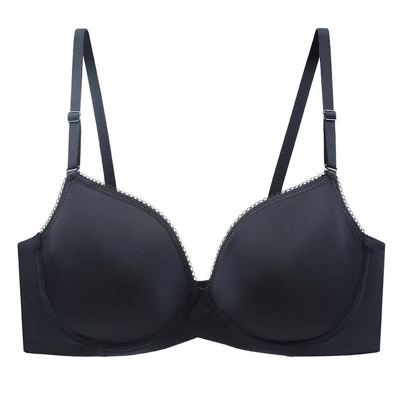 C Jolie Memory Foam T-Shirt Bra  |  Womens Lingerie & Shapewear Clothing BLACK