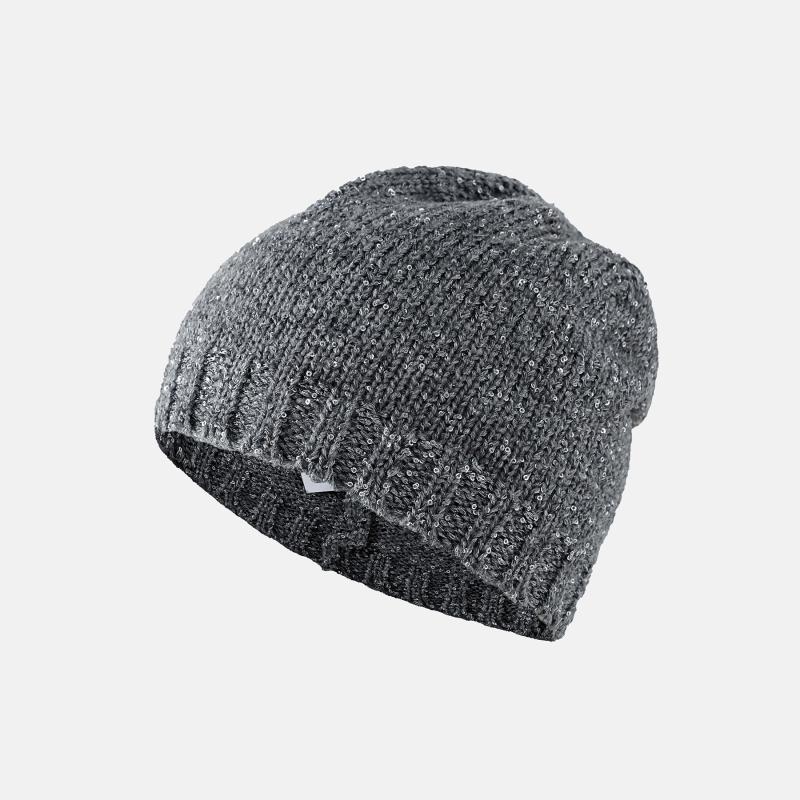 Cashmere Blend Sequin Beanie  |  Womens Hats Accessories 0BLK