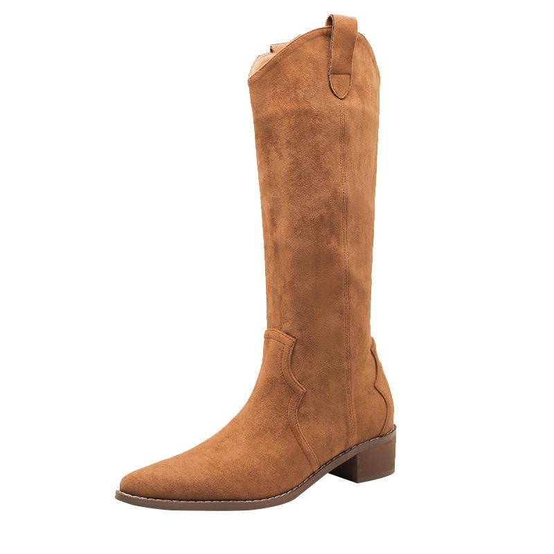 Cody Suede Western Ankle Boots  |  Womens Boots Boots Boots