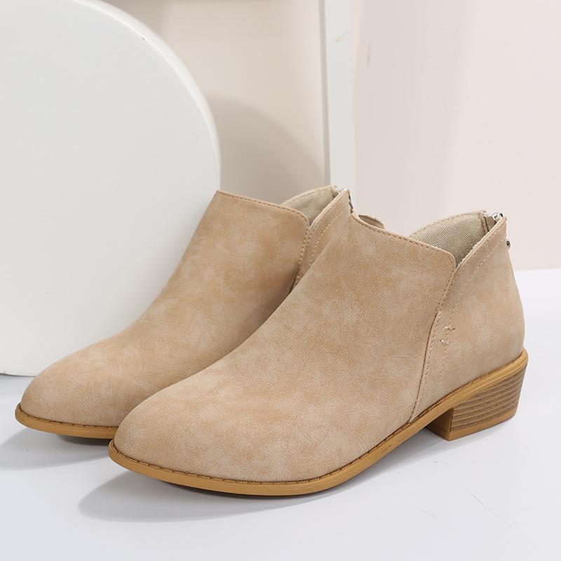 Dart Suede Pull-On Ankle Booties  |  Womens Booties Booties Booties