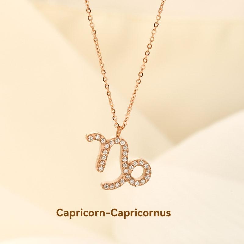 Diamond Initial Necklace  |  Womens Necklaces Jewelry Necklaces