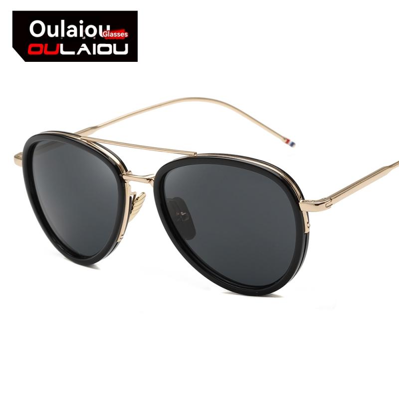 Dimitri Titanium Aviator Sunglasses  |  Womens Sunglasses Accessories GOLD