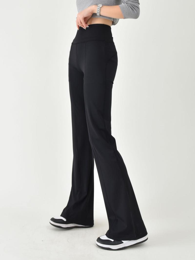 Directional Rib Bootcut Pants  |  Womens Activewear Activewear Activewear