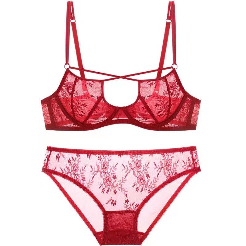 Dominique Floral-Embroidered Demi Bra  |  Womens Lingerie & Shapewear Clothing Lingerie & Shapewear