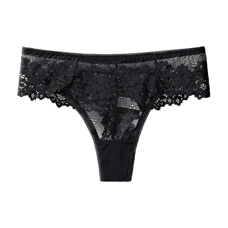 Dressing Floral-Lace Thong  |  Womens Lingerie & Shapewear Clothing DRESSI