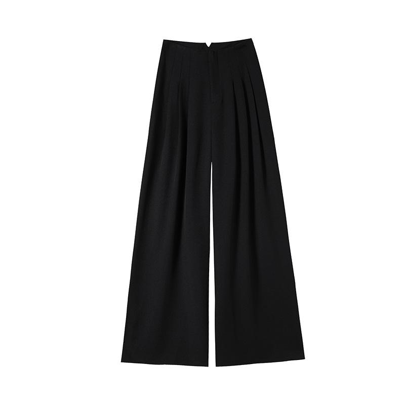 Drew Fluid Wide-Leg Pants  |  Womens Pants & Shorts Clothing BLACK