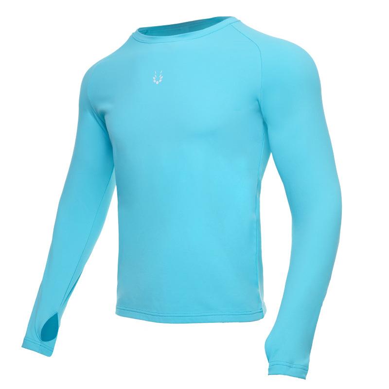 Fine Wool-Lycra Vanise Rib Long-Sleeve Top  |  Womens Tops Clothing ROSA FLUO