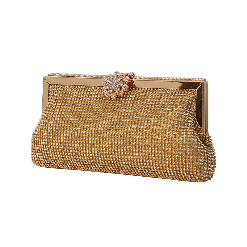 Flower Crystal Long Clutch Bag  |  Womens Evening Bags Evening Bags CRYSTAL