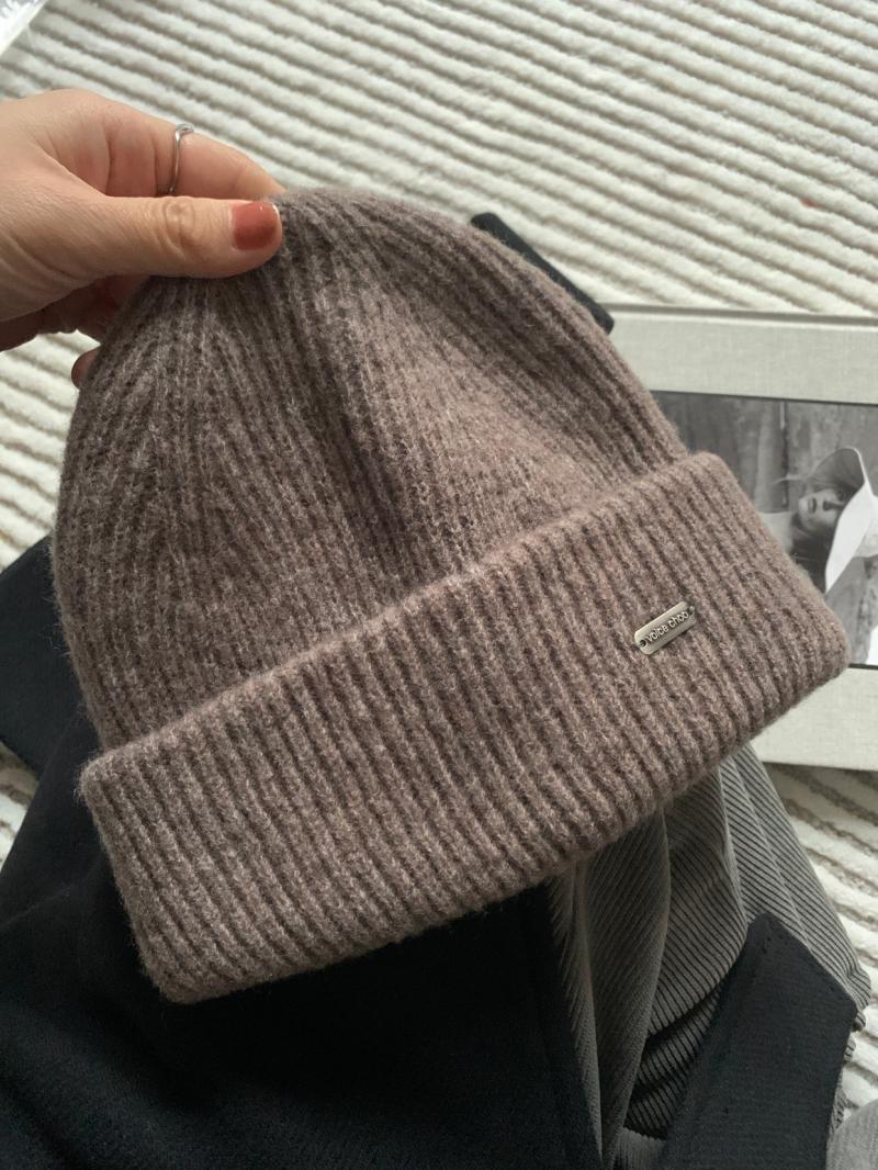 Frances Cashmere Beanie  |  Womens Hats Accessories GRAY