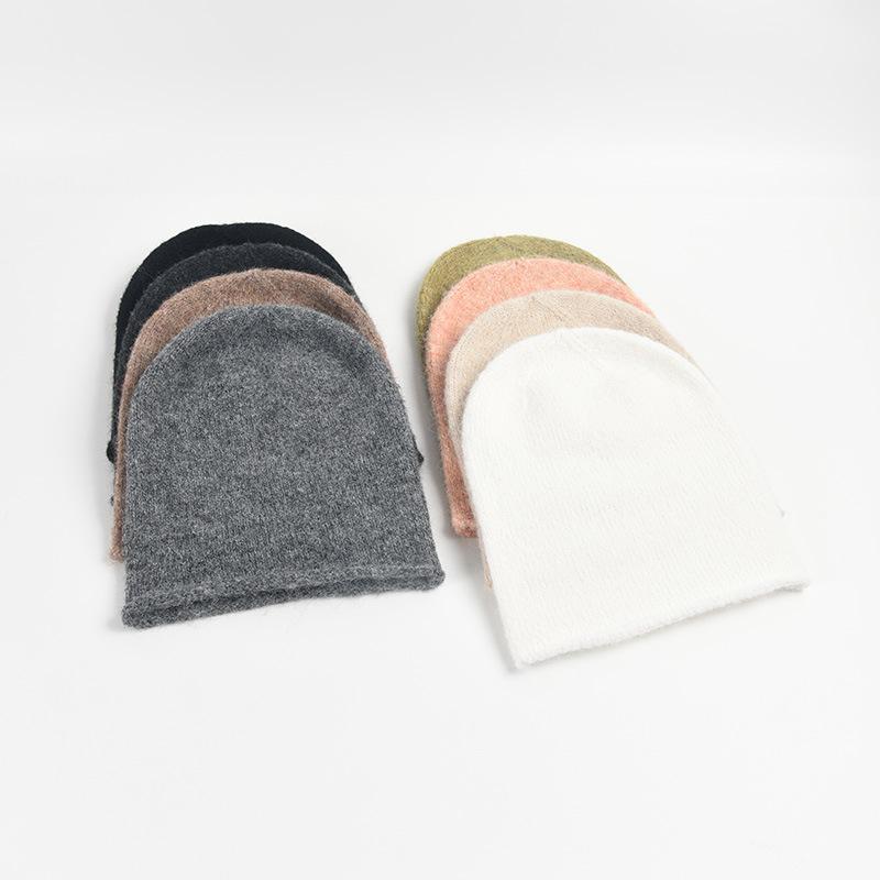 Frances Ribbed Cashmere Beanie  |  Womens Hats Accessories BLUSH