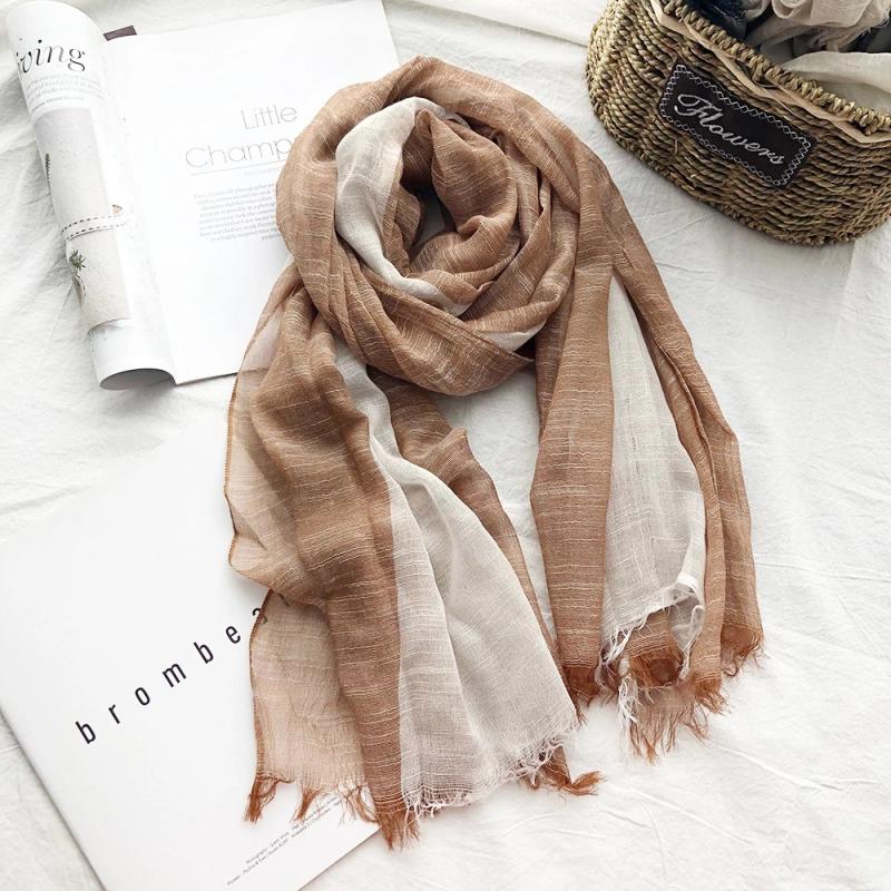 Gauze Modal-Silk Scarf  |  Womens Scarves & Wraps Accessories Camel