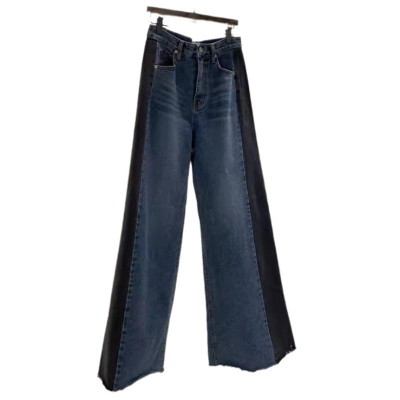 Getty Two-Tone Paneled Denim Jeans  |  Womens Jeans Clothing Jeans