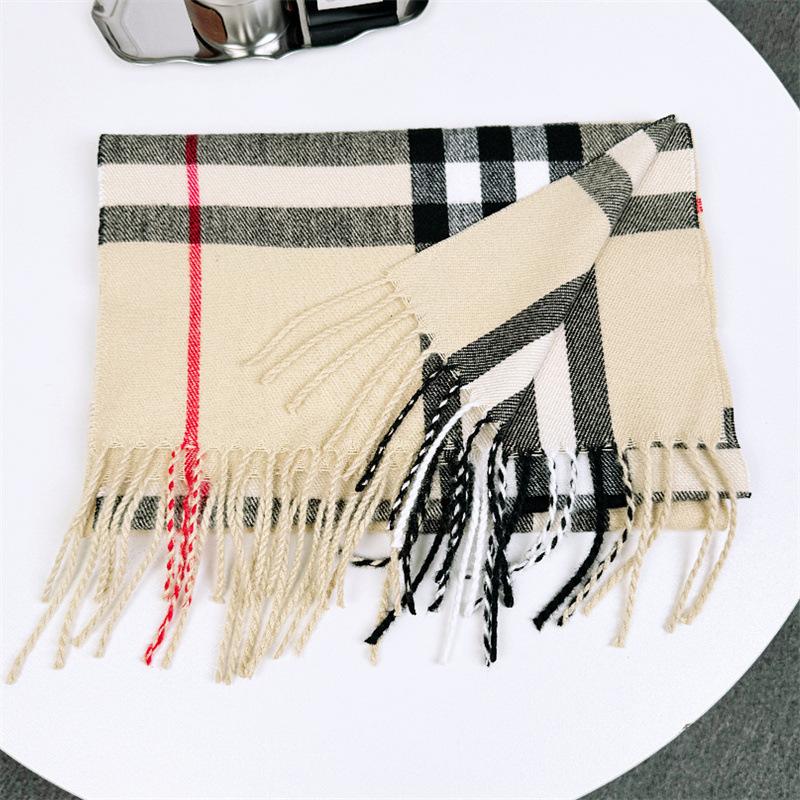 Giant-Check Cashmere Scarf  |  Womens Scarves & Wraps Accessories Scarves & Wraps