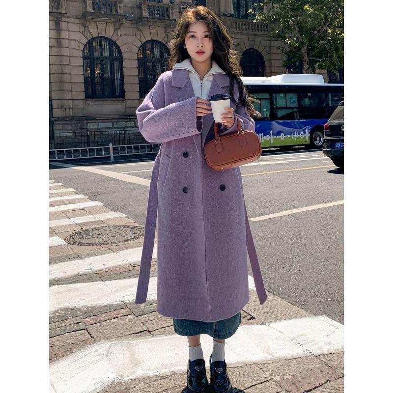 Hello Double-Breasted Wool Mohair Coat  |  Womens Coats Clothing Coats