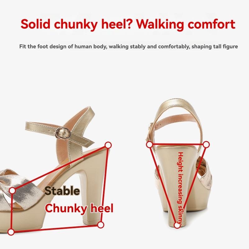 Heloise Leather Platform Sandals  |  Womens Pumps & Heels Pumps & Heels Pumps & Heels