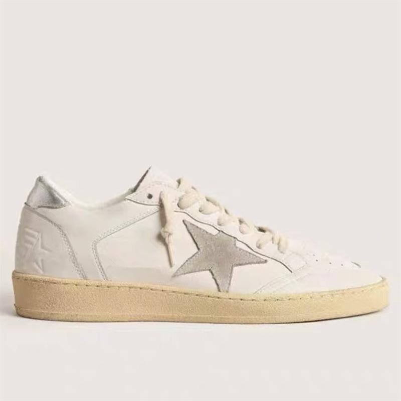 Hi Star Leather Metallic Low-Top Sneakers  |  Womens Sneakers Shoes Sneakers