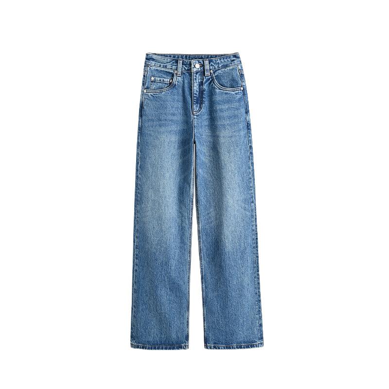 High-Rise Double Waistband Cool Jeans  |  Womens Jeans Clothing BROOKLYN BLUE