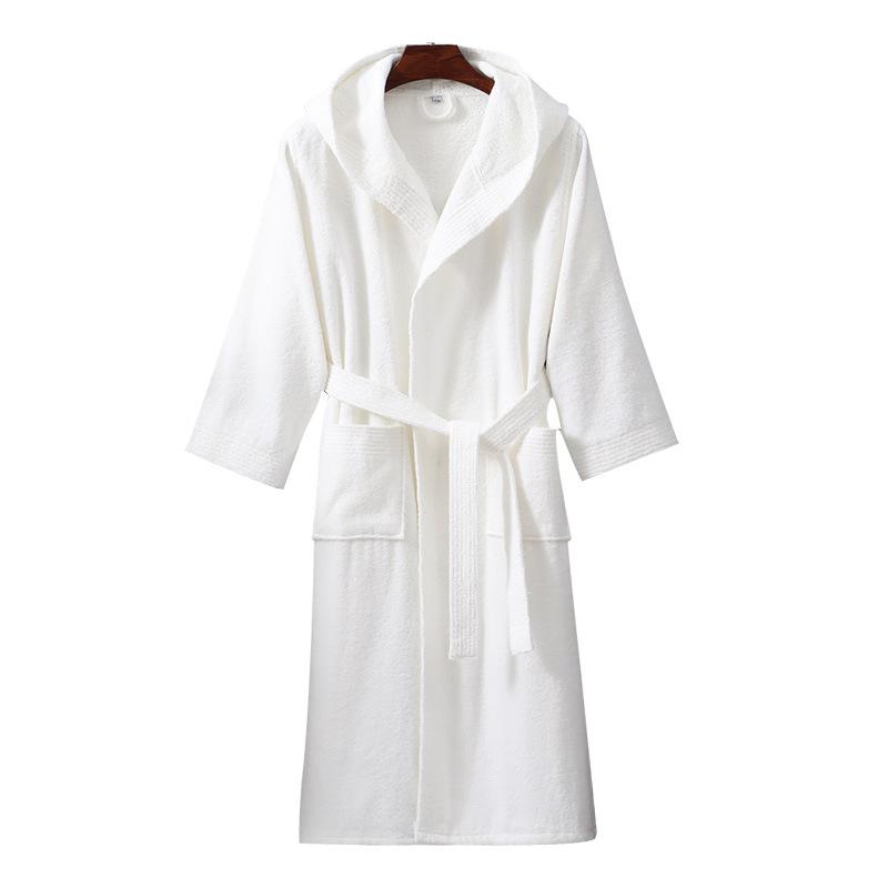 Hooded Plush Long Robe  |  Womens Sleepwear Clothing Sleepwear