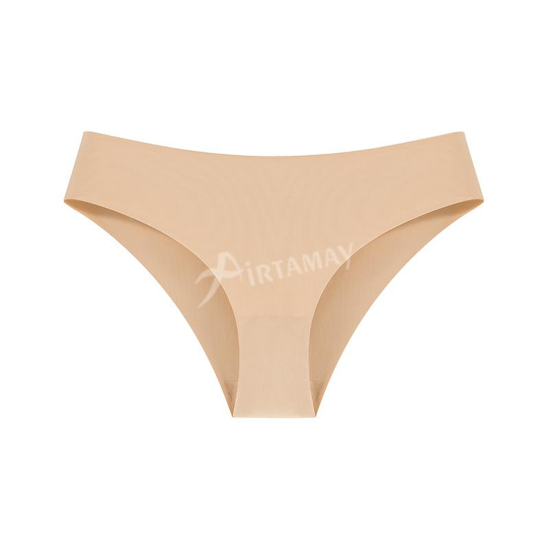 Invisible Cotton Thong Underwear  |  Womens Lingerie & Shapewear Clothing BEIGE