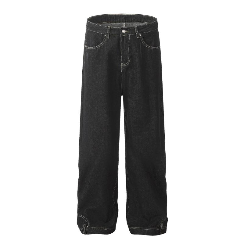 Iris Relaxed Barrel Jeans  |  Womens Jeans Clothing BLACK PEARL