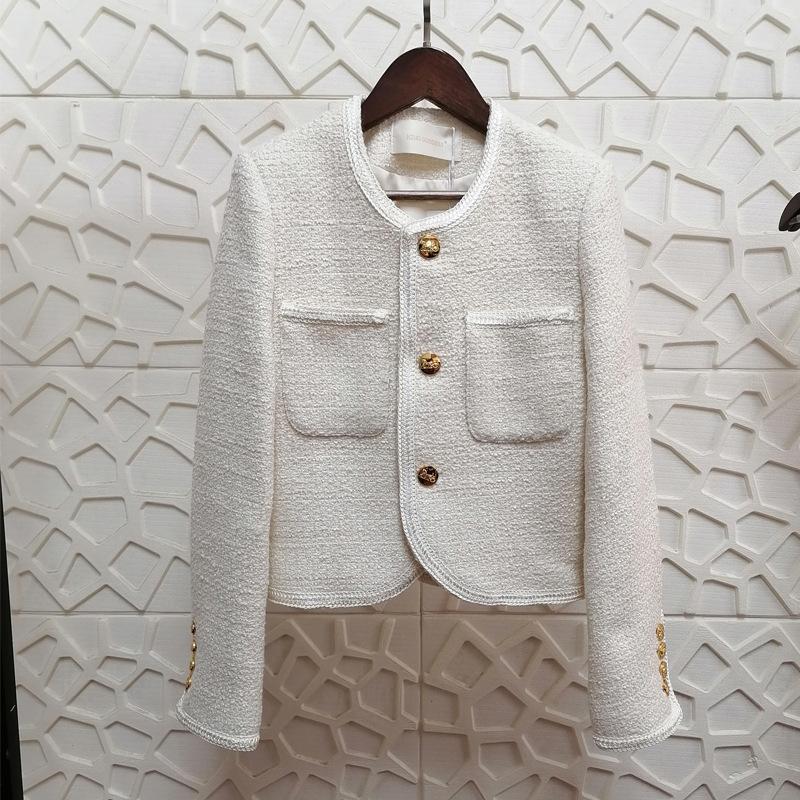 Junia Boucle Crop Jacket  |  Womens Jackets & Blazers Clothing IVORY