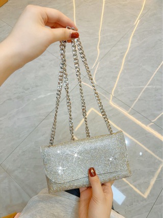 Kate Mesh Crystals Clutch Bag  |  Womens Clutches & Pouches Clutches & Pouches Clutches & Pouches