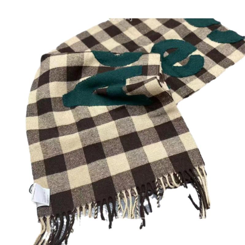 L Echarpe Two-Tone Scarf  |  Womens Scarves & Wraps Accessories MULTI BROWN