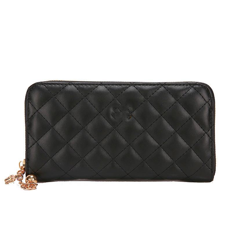 Large Zip Continental Wallet  |  Womens Wallets & Card Cases Handbags 8425 BLACK-G