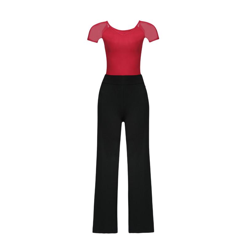 Lebone Flare Pants  |  Womens Evening Clothing CRIMSON