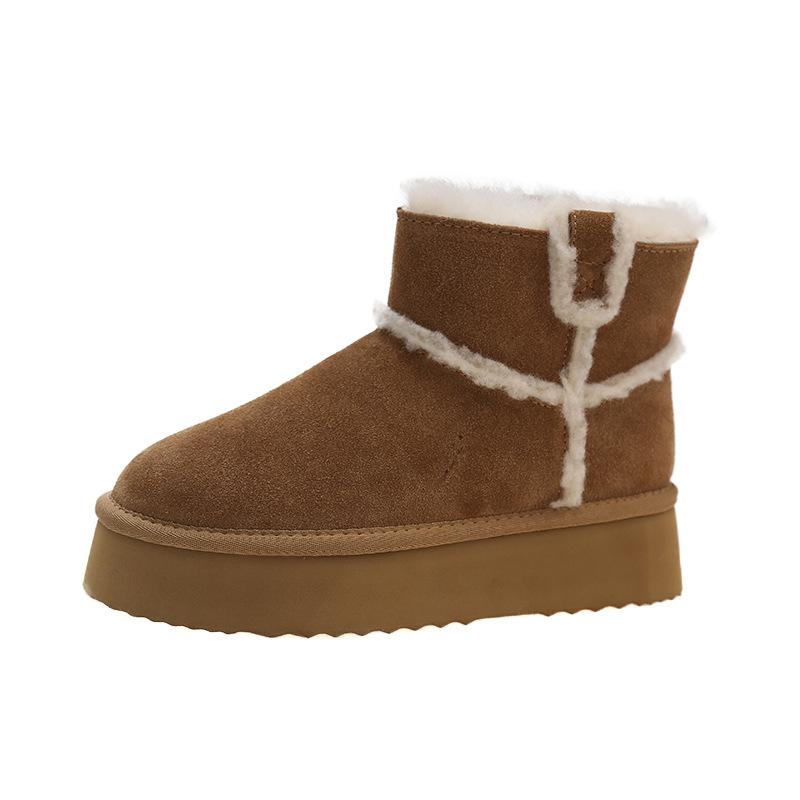 Lennox Suede Shearling Booties  |  Womens Booties Booties Booties