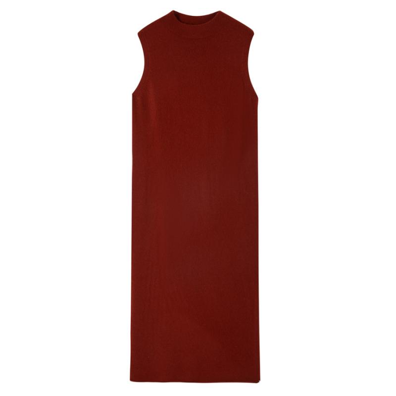 Lohan Long Column Silk Dress  |  Womens Evening Clothing Evening