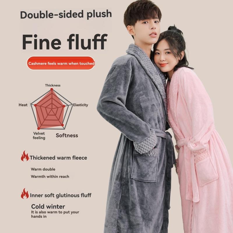 Long Plush Robe  |  Womens Sleepwear Clothing Sleepwear