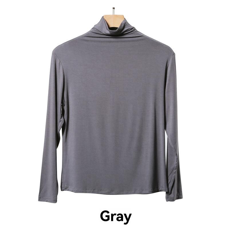 Long-Sleeve Turtleneck Easy Fit Top  |  Womens Activewear Activewear Activewear