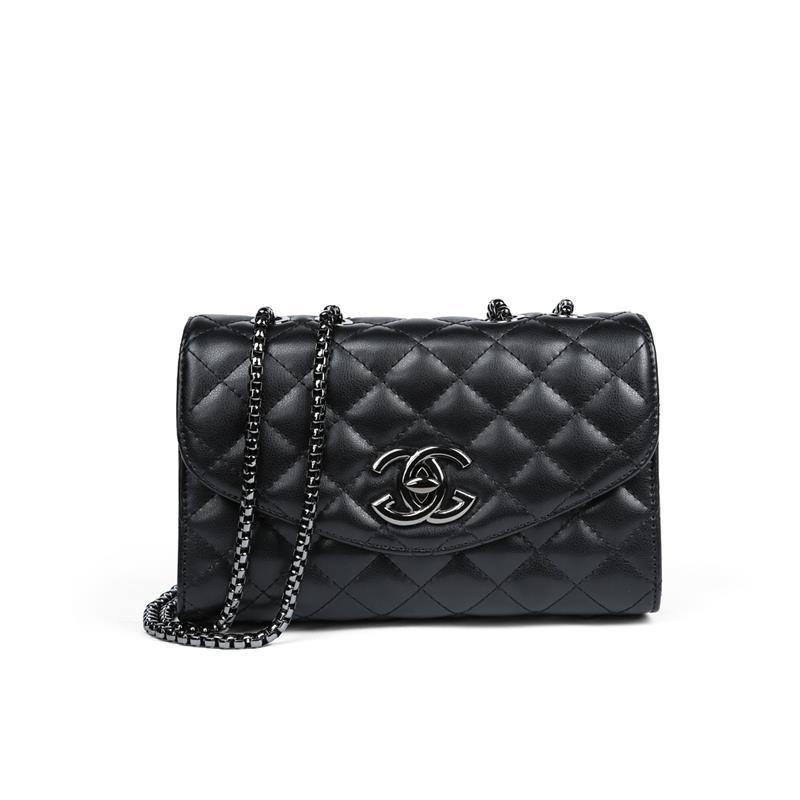 Loubi54 Wallet On Chain In Croc-Embossed Leather  |  Womens Wallets & Card Cases Handbags ANTHRACITE