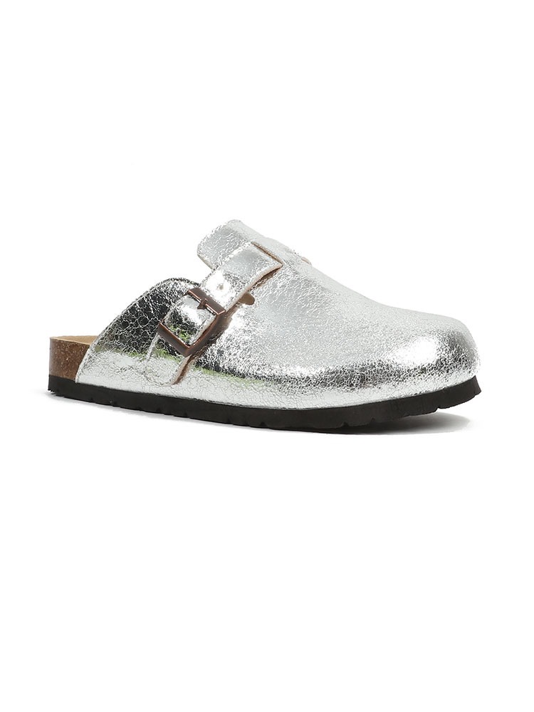 Mellow Leather Buckle Slide Mules  |  Womens Mules & Slides Mules & Slides Mules & Slides