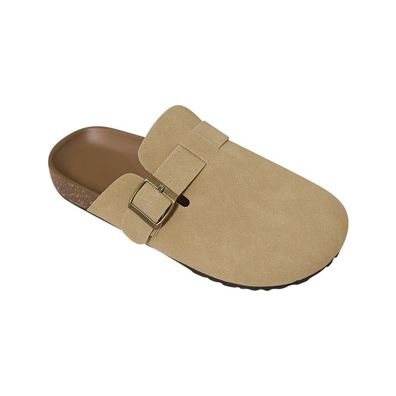 Mellow Suede Buckle Slide Mules  |  Womens Mules & Slides Mules & Slides Mules & Slides