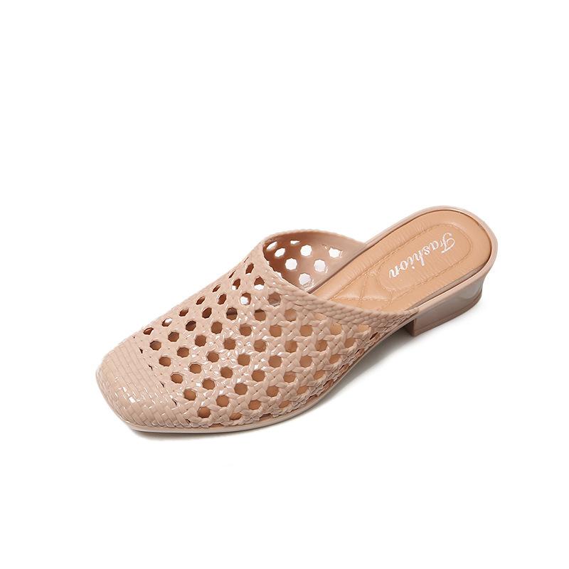 Merida Leather Net Slide Mules  |  Womens Mules & Slides Mules & Slides Mules & Slides