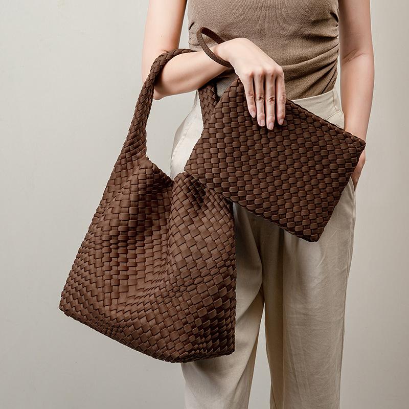 Nomad Woven Hobo Bag  |  Womens Shoulder Bags Handbags CASHMERE