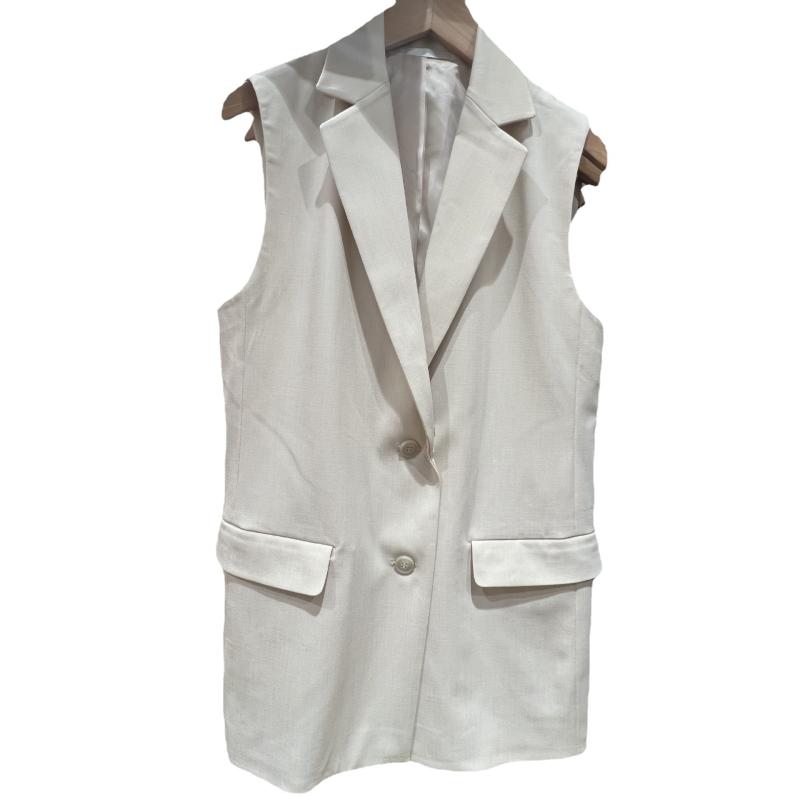 Odessa Linen Vest  |  Womens Jackets & Blazers Clothing Jackets & Blazers