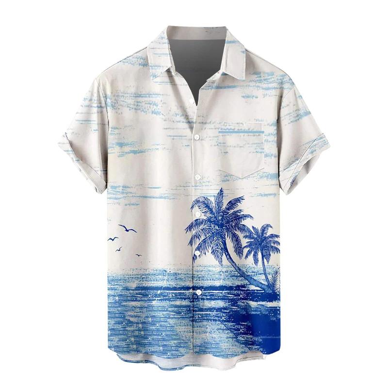 Ottie Palm Shirtdress  |  Womens Swimwear & Coverups Clothing CREAMBLUE