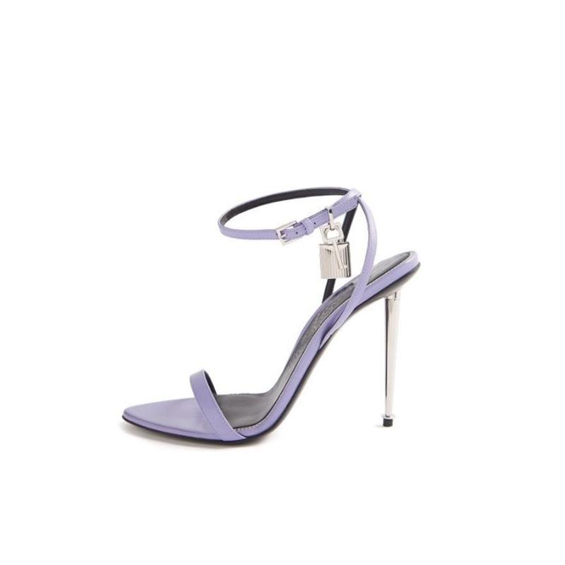 Padlock Metallic Stiletto Sandals  |  Womens Pumps & Heels Pumps & Heels Pumps & Heels