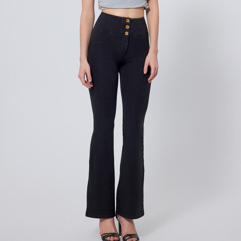 Passion Cropped Straight-Leg Jeans  |  Womens Jeans Clothing BLACK